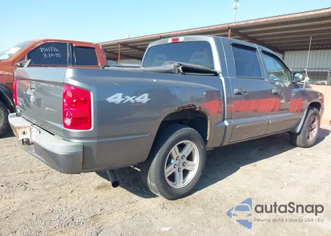 2007 Dodge Dakota Slt from USA, damaged, VIN 1D7HW48K17S141534